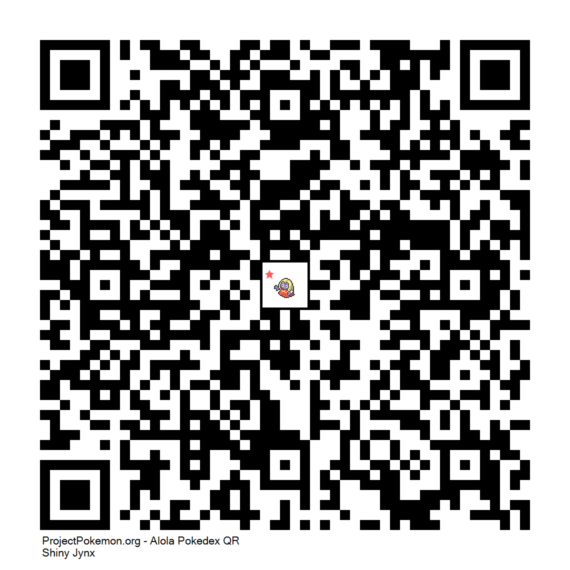 Cdigo QR de Jynx variocolor